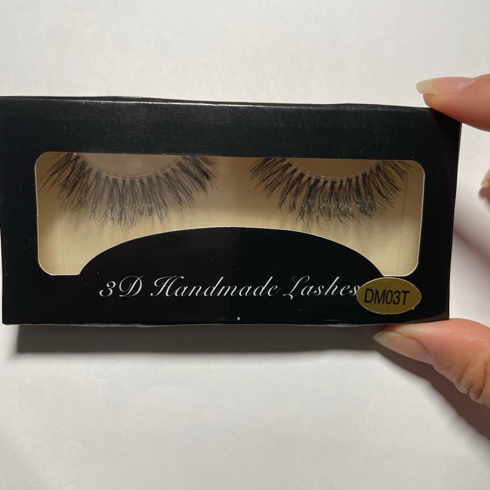 2 pairs false eyelashes